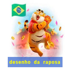 desenho da raposa do cruzeiro para colorir